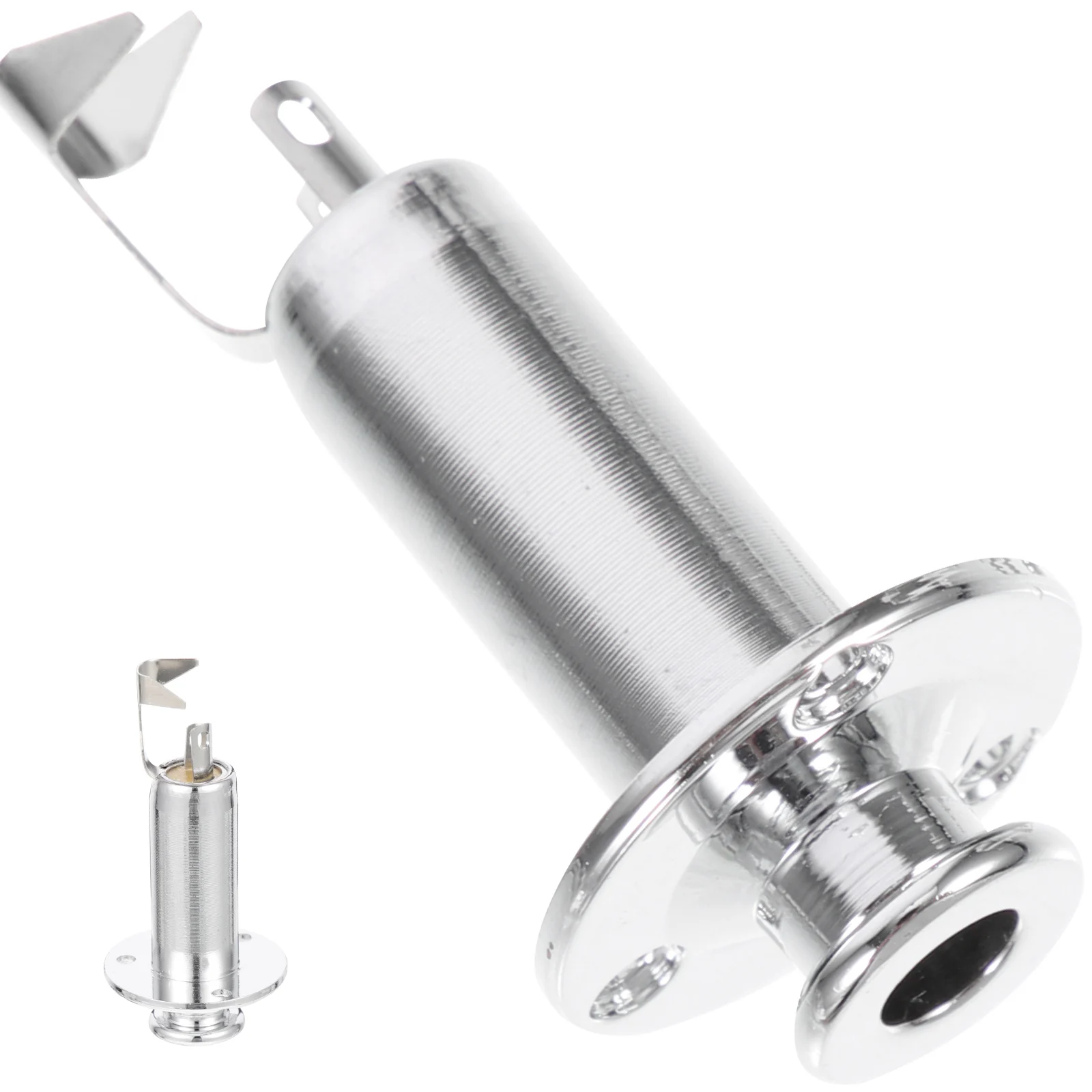 Plug Guitar Pickup Tail Nail Socket End Pin Output Jack Endpin Accessories Silver
Plug Guitar Pickup Tail Nail Socket End Pin Output Jack Endpin Accessories Silver