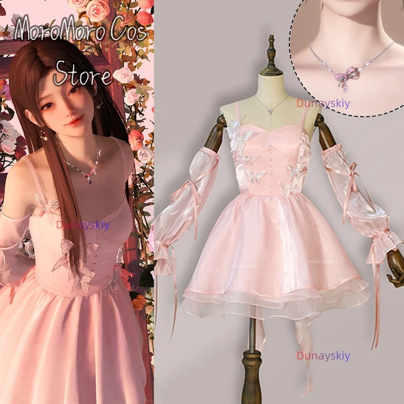 Game Love and Deepspace Girl Cosplay Costume Pink Lace Princess Lolita Dress Anime Outfits Women's Dresses Role-playSuits
Game Love and Deepspace Girl Cosplay Costume Pink Lace Princess Lolita Dress Anime Outfits Women's Dresses Role-playSuits