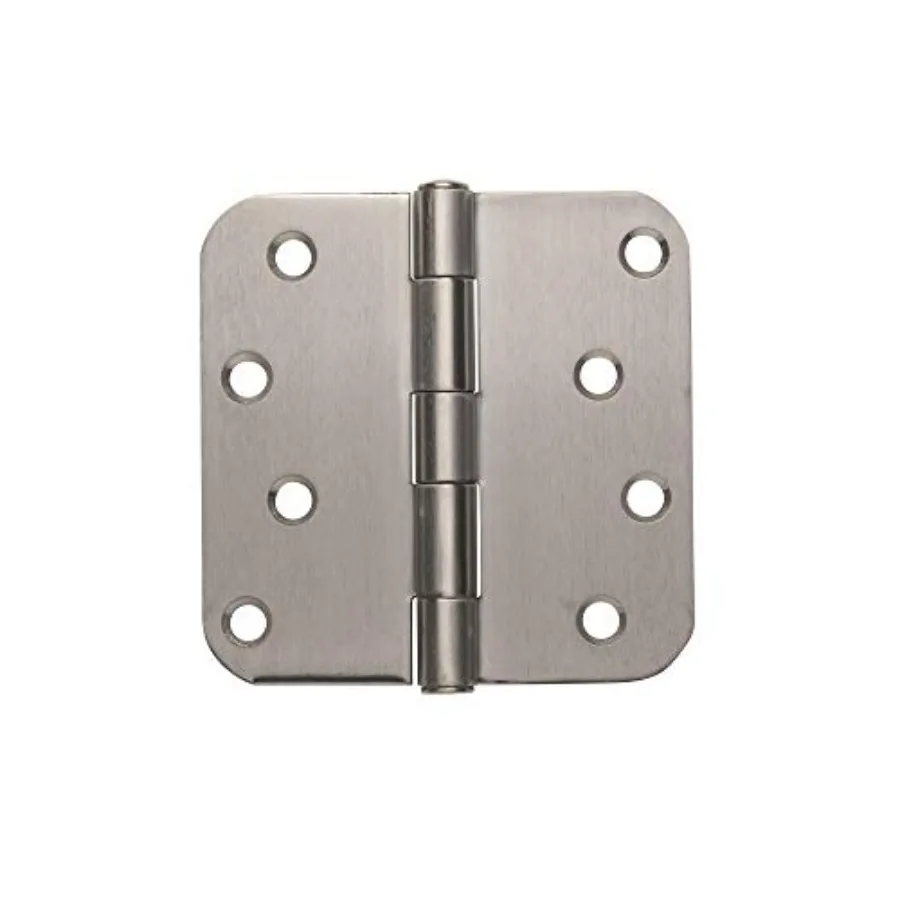 Stainless Steel Door Hinges - 4 Inch with 5/8 Inch Radius - Non-Removable Pin for Enhanced Security and Rust Resistance Brushed
Stainless Steel Door Hinges - 4 Inch with 5/8 Inch Radius - Non-Removable Pin for Enhanced Security and Rust Resistance Brushed