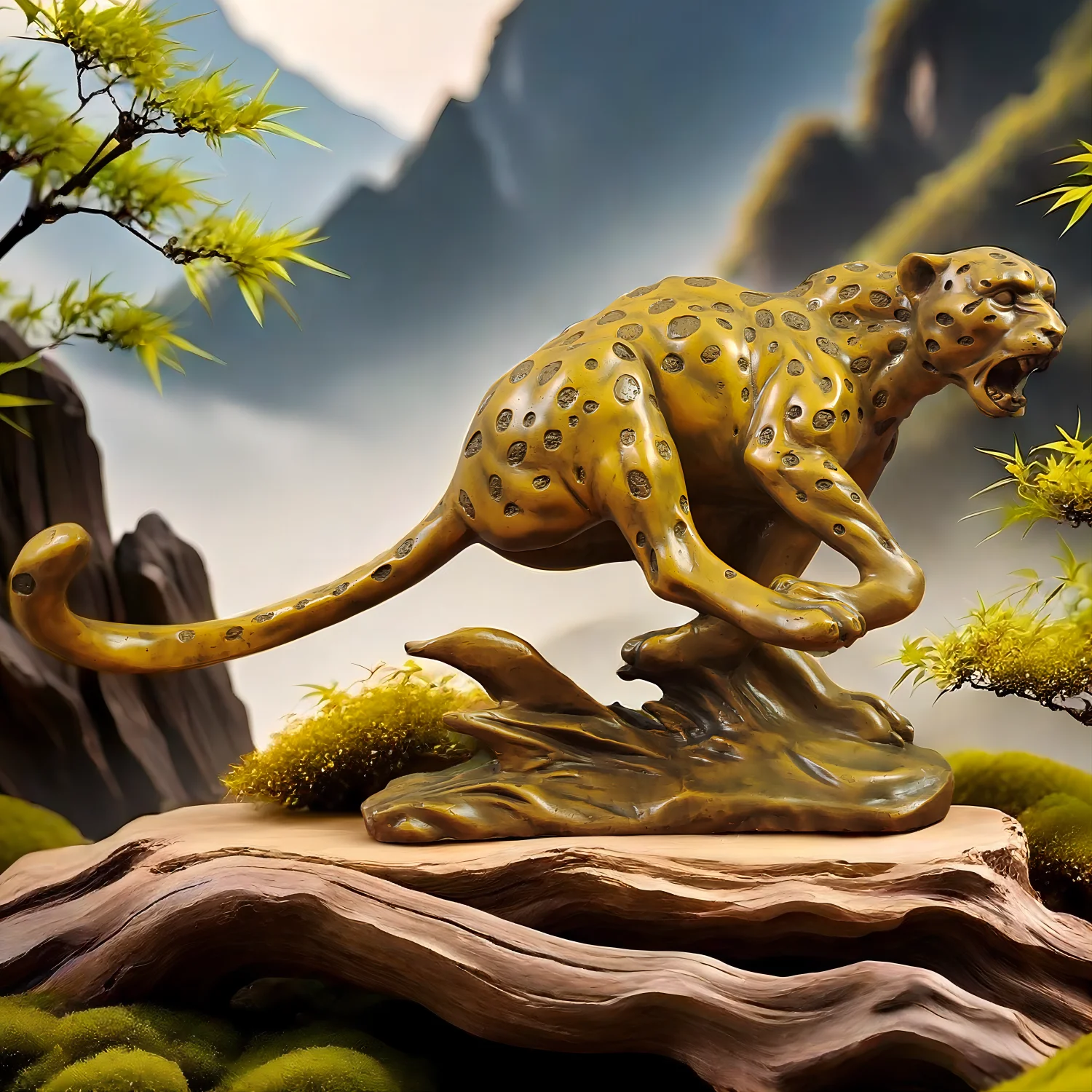 Bronze Leopard Sculpture Bronze Animal Statue Cheetah Leopard Statues Luxurious Lucky Ornament Gifts For Home Decor Crafts
Bronze Leopard Sculpture Bronze Animal Statue Cheetah Leopard Statues Luxurious Lucky Ornament Gifts For Home Decor Crafts