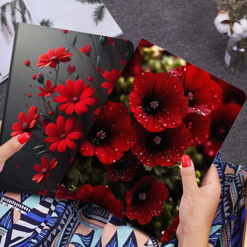 Red Flower Water Drops Gift Tablet Case For Huawei Honor MatePad MediaPad Air 5 6 7 11 V6 V7 V8 V9 X9 X8 T10 T10s C5e T5
Red Flower Water Drops Gift Tablet Case For Huawei Honor MatePad MediaPad Air 5 6 7 11 V6 V7 V8 V9 X9 X8 T10 T10s C5e T5