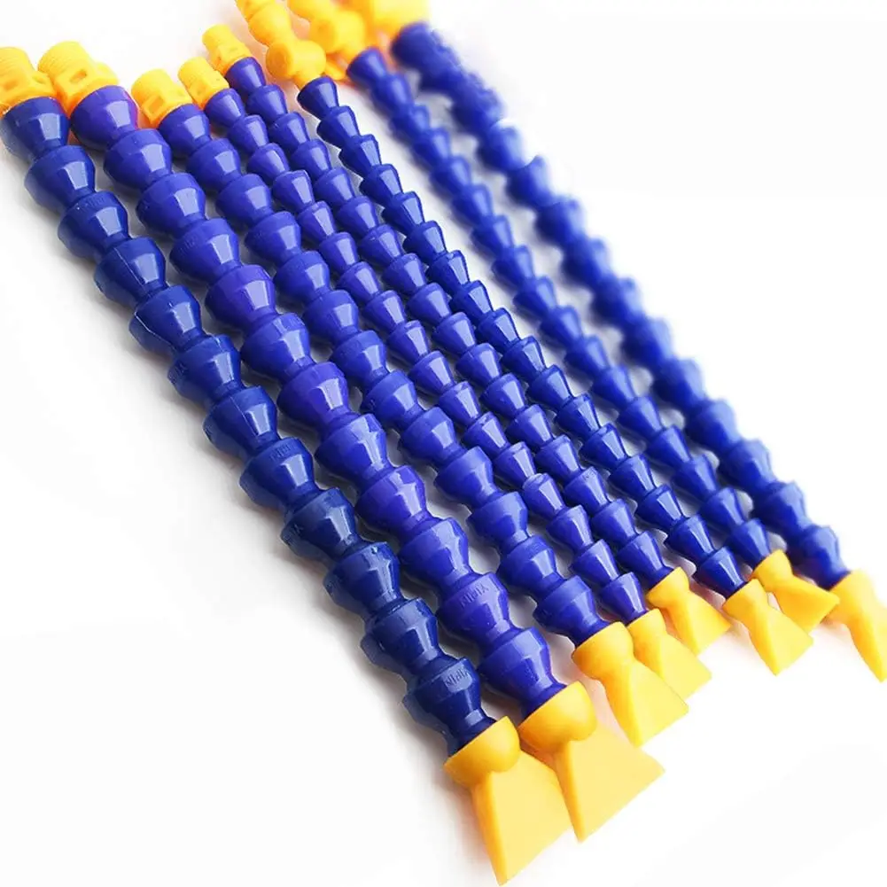 1/2" Thread Plastic Flexible Coolant Hose, 10-Pack for Hydraulic & Water Cooling Systems, Adjustable 15.75" Tube
1/2" Thread Plastic Flexible Coolant Hose, 10-Pack for Hydraulic & Water Cooling Systems, Adjustable 15.75" Tube