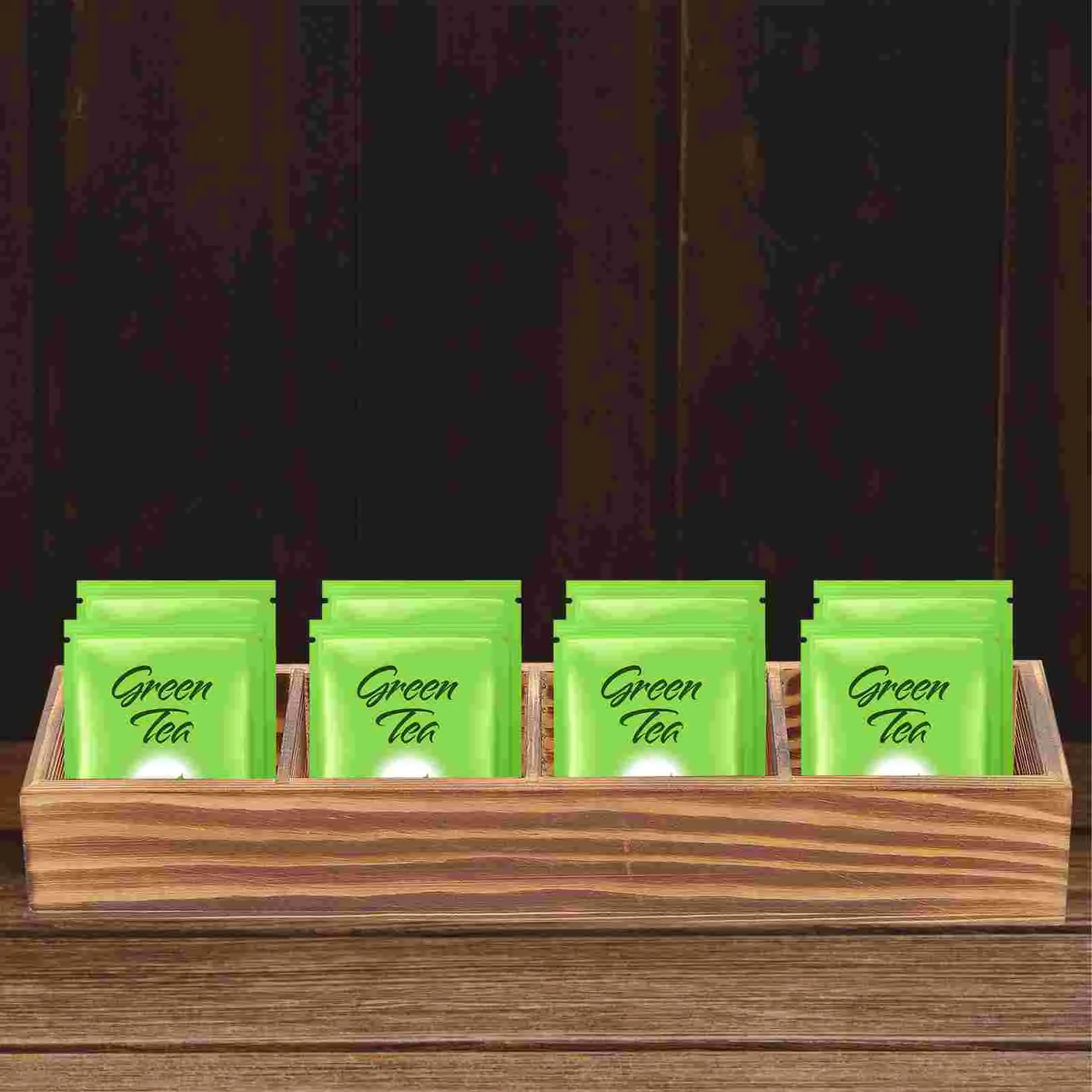 Tea Organizer for Bags Sugar Storage Box Square Container Desktop Coffee Pouches
Tea Organizer for Bags Sugar Storage Box Square Container Desktop Coffee Pouches
