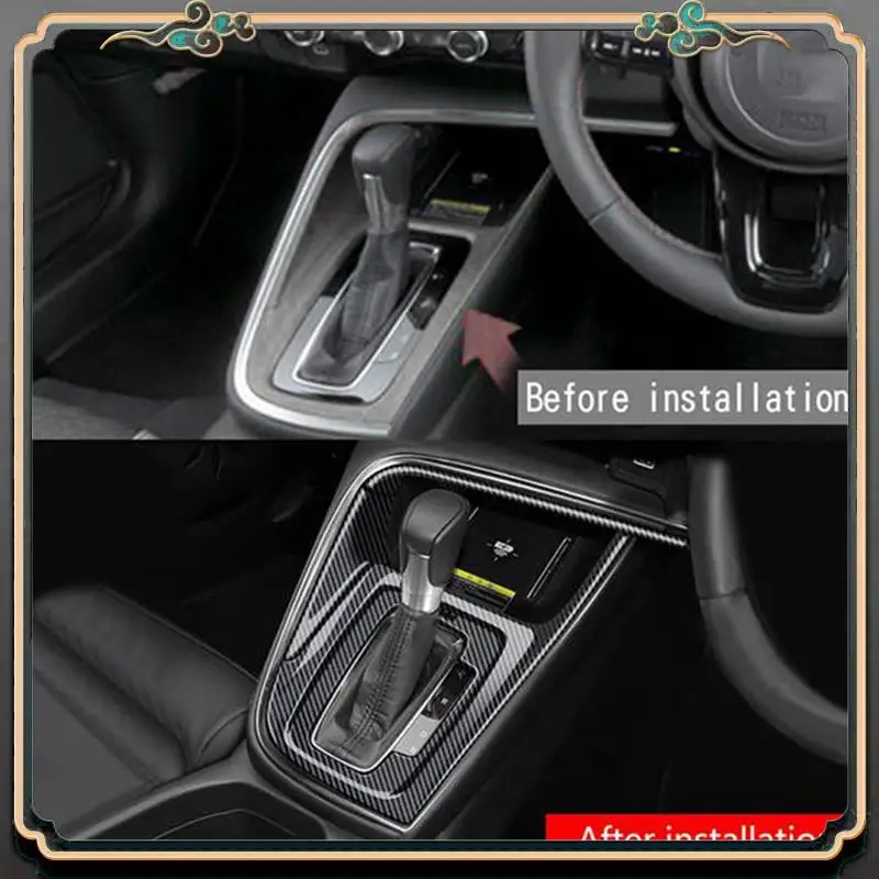M45K-Car Carbon Fiber Central Gear Panel Control Panel Decal Interior Modification For Honda HRV HR-V Vezel 2022 2023 RHD
M45K-Car Carbon Fiber Central Gear Panel Control Panel Decal Interior Modification For Honda HRV HR-V Vezel 2022 2023 RHD