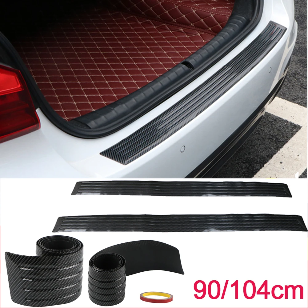 90cm/104cm Universal Car Trunk Guard Plate Sticker Rear Bumper Trim Anti-Scratch Protection Strip Pad Car Styling Accessories
90cm/104cm Universal Car Trunk Guard Plate Sticker Rear Bumper Trim Anti-Scratch Protection Strip Pad Car Styling Accessories