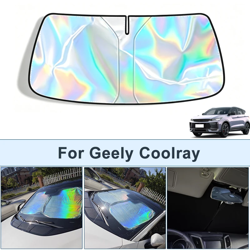 Foldable Front Windshield Sun Shade For Geely Coolray UV Reflective Sun Protection Cover Car Interior Accessories
Foldable Front Windshield Sun Shade For Geely Coolray UV Reflective Sun Protection Cover Car Interior Accessories