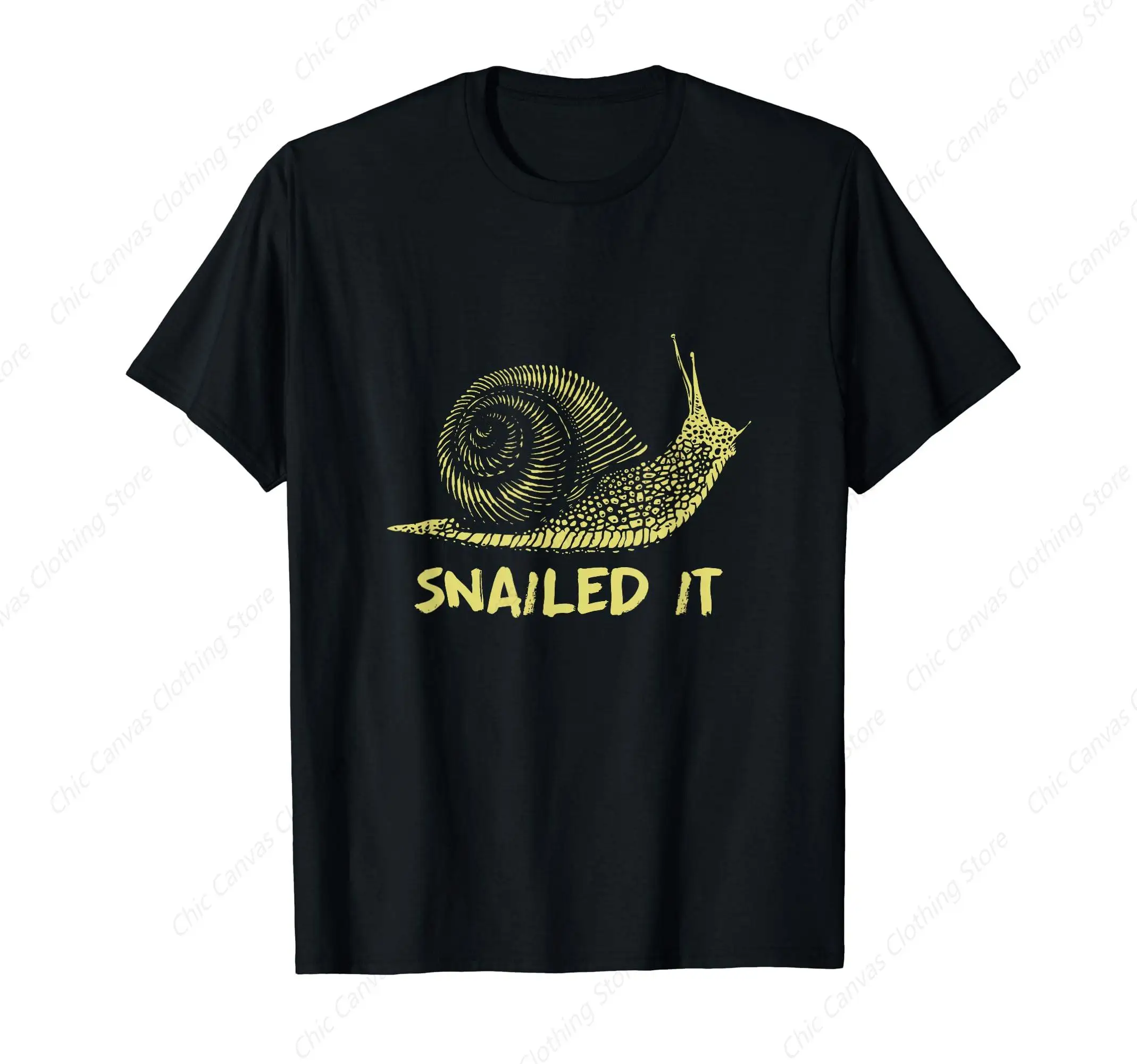 Snailed It Snailed Printed T-shirt Fun Loose Fit Cotton Breathable Men's Shirt Short Sleeve
Snailed It Snailed Printed T-shirt Fun Loose Fit Cotton Breathable Men's Shirt Short Sleeve