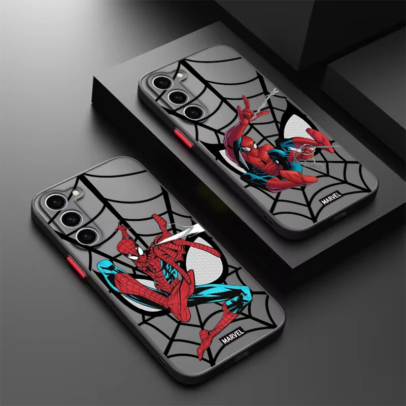 Marvel Spider-Man Art Cool Frosted Translucent For Samsung Note 20 A35 A03 A54 A31 A22 A34 A14 A24 A04 A55 5G Back Phone Case
Marvel Spider-Man Art Cool Frosted Translucent For Samsung Note 20 A35 A03 A54 A31 A22 A34 A14 A24 A04 A55 5G Back Phone Case