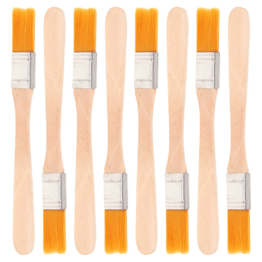8 Pcs Nylon Head Painting Brush Bristle Oil Fine Art Dusting for Drawing Flat Chip Brushes Soft
8 Pcs Nylon Head Painting Brush Bristle Oil Fine Art Dusting for Drawing Flat Chip Brushes Soft