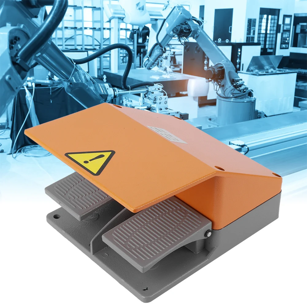 BERM Foot Pedal BERM Foot Pedal Dual for Electrical Machine Power Supply Clip Kit YDT1‑ 15 380VAC Foot
BERM Foot Pedal BERM Foot Pedal Dual for Electrical Machine Power Supply Clip Kit YDT1‑ 15 380VAC Foot