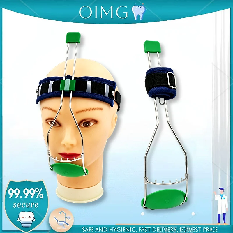 Dental Orthodontic Forward Traction Facebow Device Combined with Headgear Chin Cup Double Rod Adjustable Correction Face Mask
Dental Orthodontic Forward Traction Facebow Device Combined with Headgear Chin Cup Double Rod Adjustable Correction Face Mask