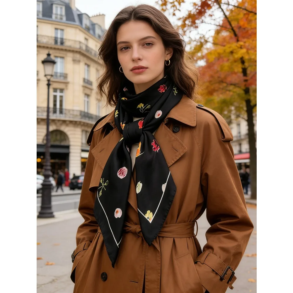 A new classic women's leopard print square scarf high-end and versatile simple small scarf multi-functional decorative silk
A new classic women's leopard print square scarf high-end and versatile simple small scarf multi-functional decorative silk