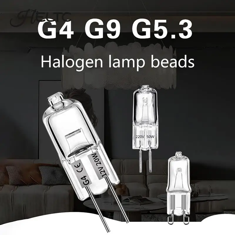 2Pcs G4/G5.3/G9 Bulb DC 12V/220V Type Halogen Lamp Halogen Lamp Transparent Each Bulb With Inner Box For Home Decoration
2Pcs G4/G5.3/G9 Bulb DC 12V/220V Type Halogen Lamp Halogen Lamp Transparent Each Bulb With Inner Box For Home Decoration