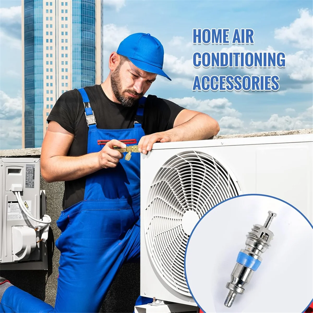 AA25 50pcs Valve Core for R410 R32 R22,High Pressure with Seal,HVAC Replacement Part Ideal for Refrigeration Systems
AA25 50pcs Valve Core for R410 R32 R22,High Pressure with Seal,HVAC Replacement Part Ideal for Refrigeration Systems