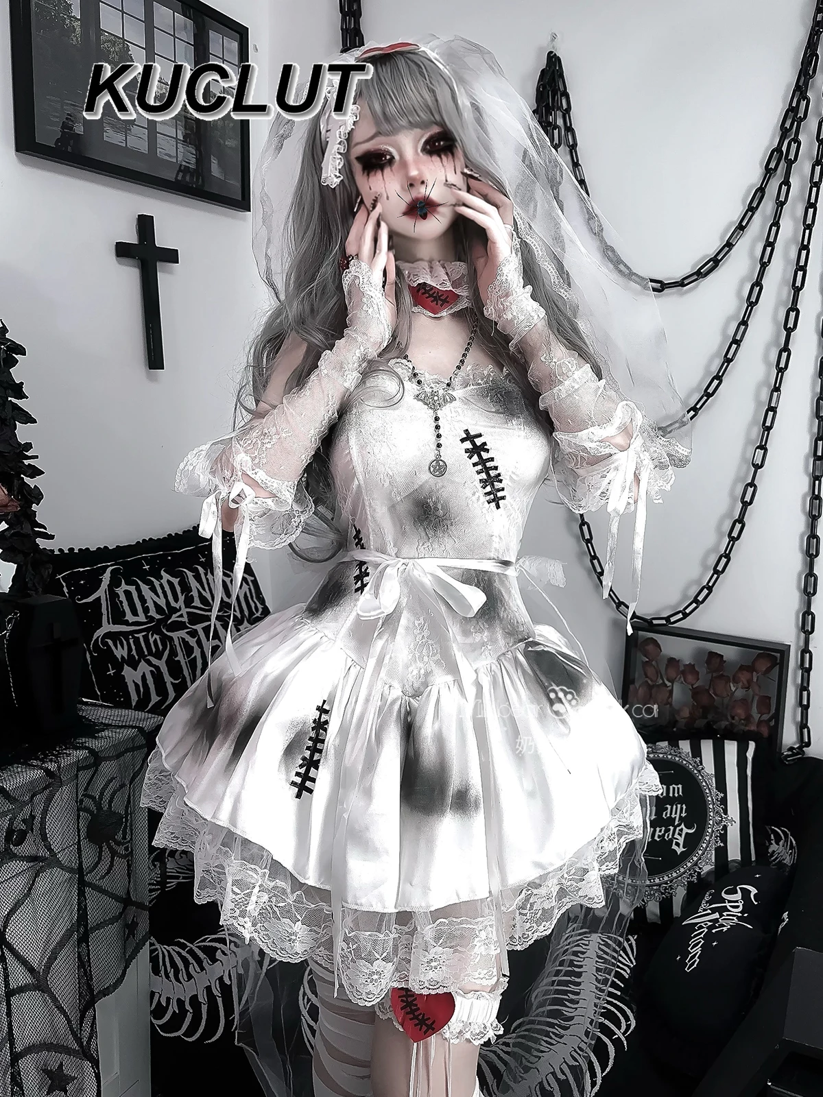 Punk Y2k Subculture Suit Cosplay Women's Dark Wear Gothic Dress Fashion Sexy Casual Lolita Style Short Dresses for Lady
Punk Y2k Subculture Suit Cosplay Women's Dark Wear Gothic Dress Fashion Sexy Casual Lolita Style Short Dresses for Lady