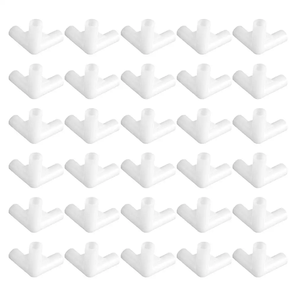 30pcs Tent Accessories Lightweight PP Material Plastic Fittings for Canopy Tent Frame Building Greenhouse Outdoor Furniture
30pcs Tent Accessories Lightweight PP Material Plastic Fittings for Canopy Tent Frame Building Greenhouse Outdoor Furniture