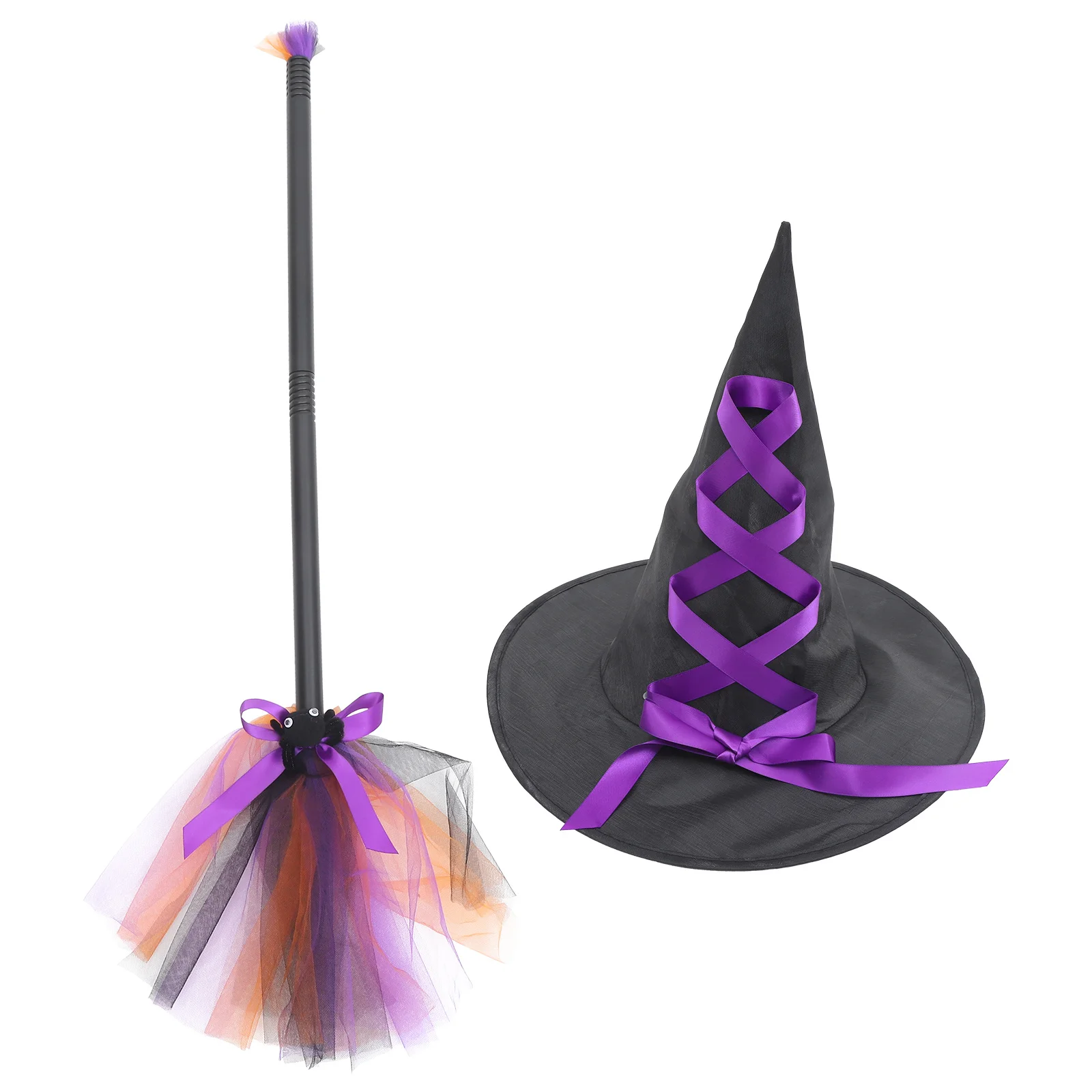 1 set 1 Set Halloween Witch Hat Broom Kit Cosplay Props Decorative Party Accessories Costume Ornaments Masquerade Stage Decor
1 set 1 Set Halloween Witch Hat Broom Kit Cosplay Props Decorative Party Accessories Costume Ornaments Masquerade Stage Decor