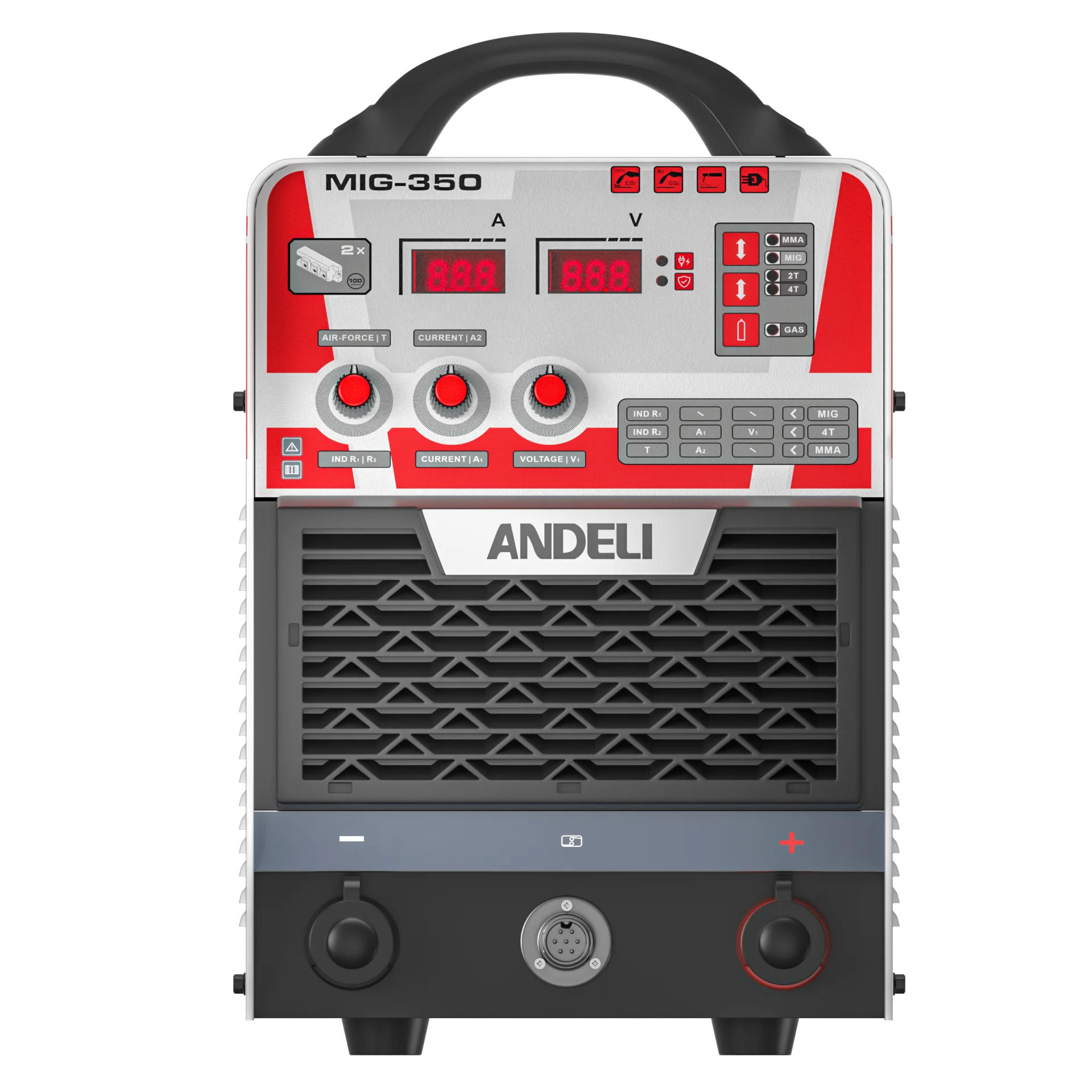 ANDELI MIG350 380 В, трифазы, 350 А, 20 кг, строжка, 2 в 1, ВСЕ день, 24 часа, сверхмощный промышленный сварочный аппарат MIG
ANDELI MIG350 380 В, трифазы, 350 А, 20 кг, строжка, 2 в 1, ВСЕ день, 24 часа, сверхмощный промышленный сварочный аппарат MIG