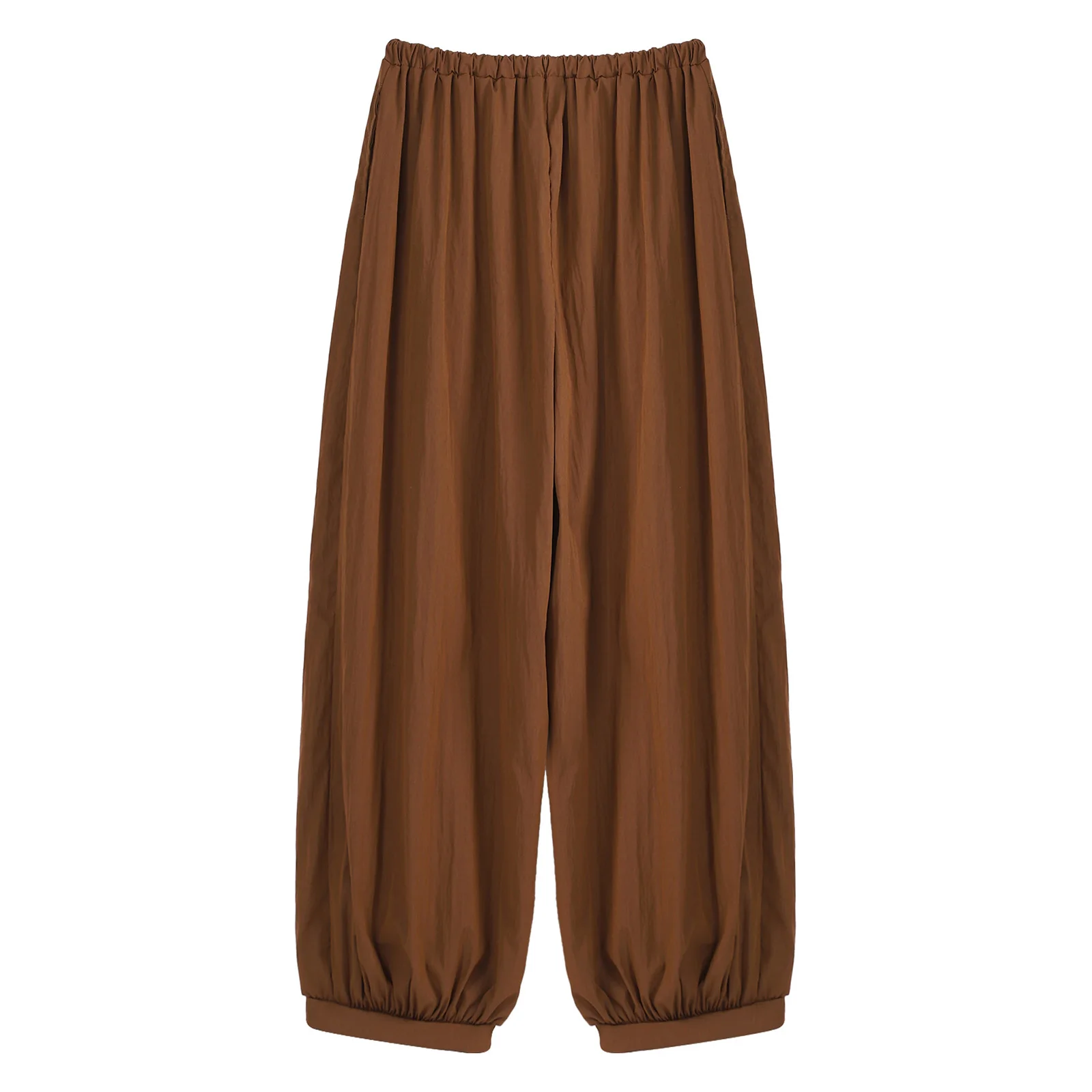 Women Belly Dance Bloomers Solid Color Elastic Waist Drawstring Loose Lantern Pants Victorian Arab Trousers Casual Daily Wear
Women Belly Dance Bloomers Solid Color Elastic Waist Drawstring Loose Lantern Pants Victorian Arab Trousers Casual Daily Wear