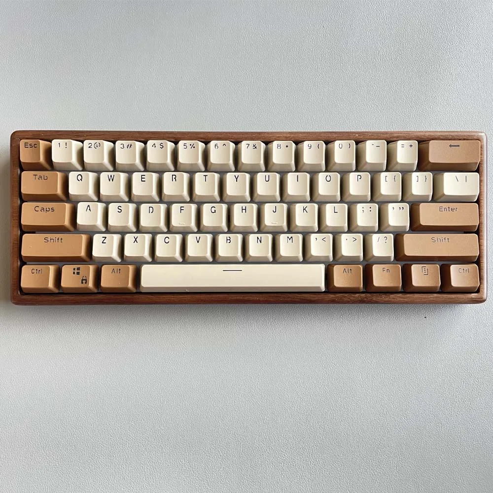 Solid Black Walnut Wood MX Mechanical Keyboard Tray Mountain Tpy-C Wired Hot-swappable GH60 QMK VIAL Key-map supported
Solid Black Walnut Wood MX Mechanical Keyboard Tray Mountain Tpy-C Wired Hot-swappable GH60 QMK VIAL Key-map supported