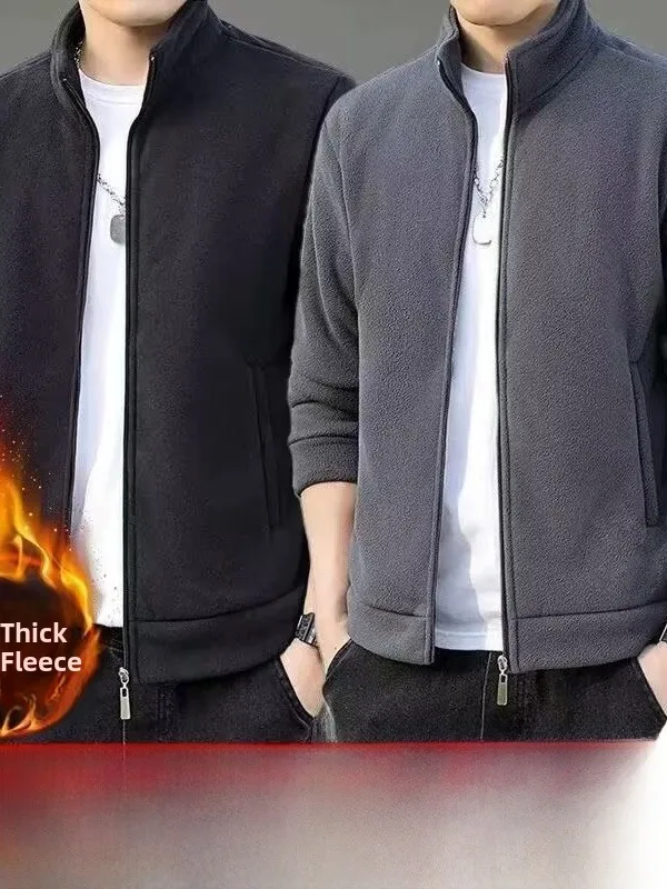 Thiened двусторонняя толстовка с воротником-стойкой для мужчин, теплая уличная повседневная осенне-зимняя рабочая одежда
Thiened двусторонняя толстовка с воротником-стойкой для мужчин, теплая уличная повседневная осенне-зимняя рабочая одежда