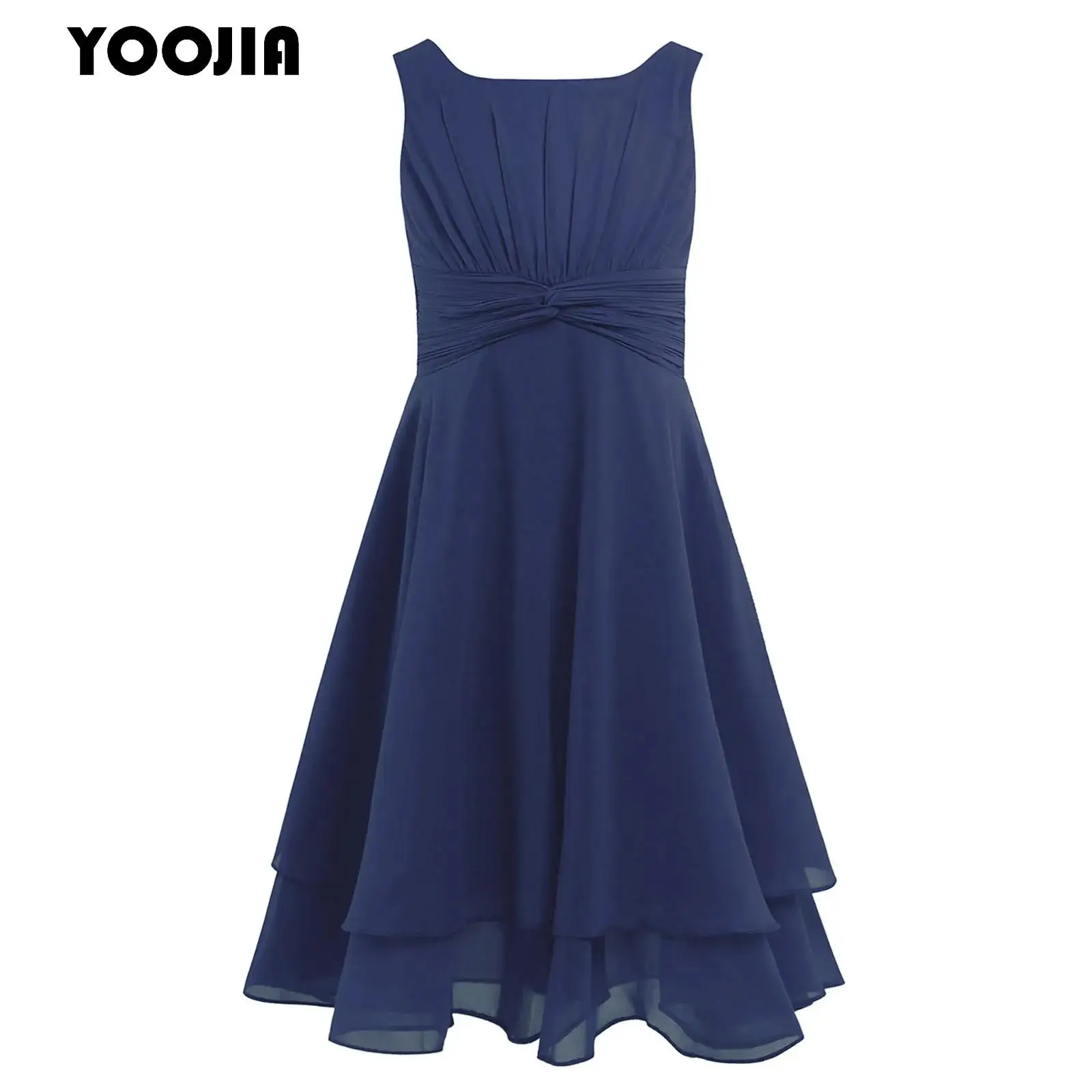 Kids Girls Elegant Party Dress Sleeveless Ruched Bodice Flower Girl Bridesmaid Dress Pageant Wedding Birthday Party Evening Gown
Kids Girls Elegant Party Dress Sleeveless Ruched Bodice Flower Girl Bridesmaid Dress Pageant Wedding Birthday Party Evening Gown