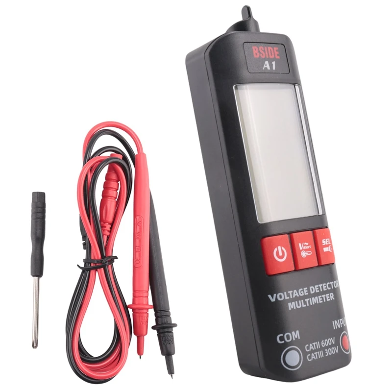 ABYC BSIDE A1 Voltage Tester Detector Multimeter Color Display Non-Contact Electric Pen Dual Range Live Wire Test
ABYC BSIDE A1 Voltage Tester Detector Multimeter Color Display Non-Contact Electric Pen Dual Range Live Wire Test