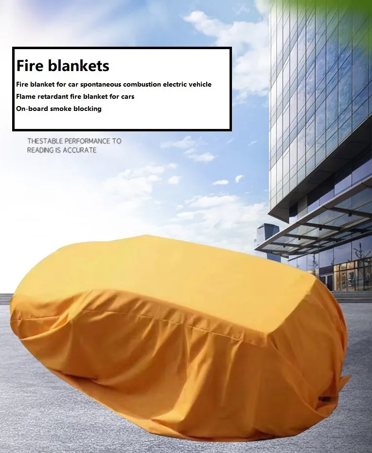 Wholesale fire blanket car spontaneous combustion electric vehicle fire blanket car flame retardant fire blanket car smoke shiel
Wholesale fire blanket car spontaneous combustion electric vehicle fire blanket car flame retardant fire blanket car smoke shiel