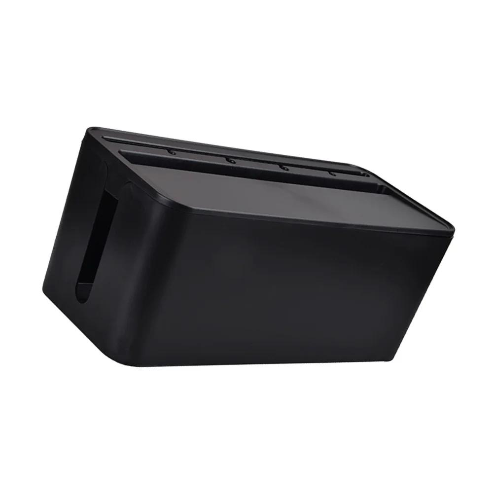 Multifunction Wire Protection Storage Box Plastic Case Household Supplies for Organizing Cables Socket (Black, Medium
Multifunction Wire Protection Storage Box Plastic Case Household Supplies for Organizing Cables Socket (Black, Medium