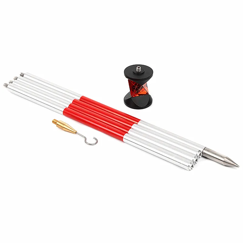 Repalce 360 Degree Prism with 4 Poles Replaces GRZ Compatible With Total Station Surveying
Repalce 360 Degree Prism with 4 Poles Replaces GRZ Compatible With Total Station Surveying