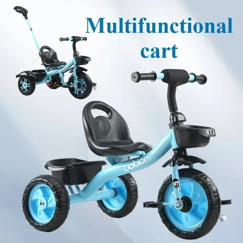 2 in 1 Toddler Tricycle Kids Trike with Adjustable Push Handle Basket 3 Wheel Bike Outdoor Riding Toy Birthday for Girls Boys
2 in 1 Toddler Tricycle Kids Trike with Adjustable Push Handle Basket 3 Wheel Bike Outdoor Riding Toy Birthday for Girls Boys