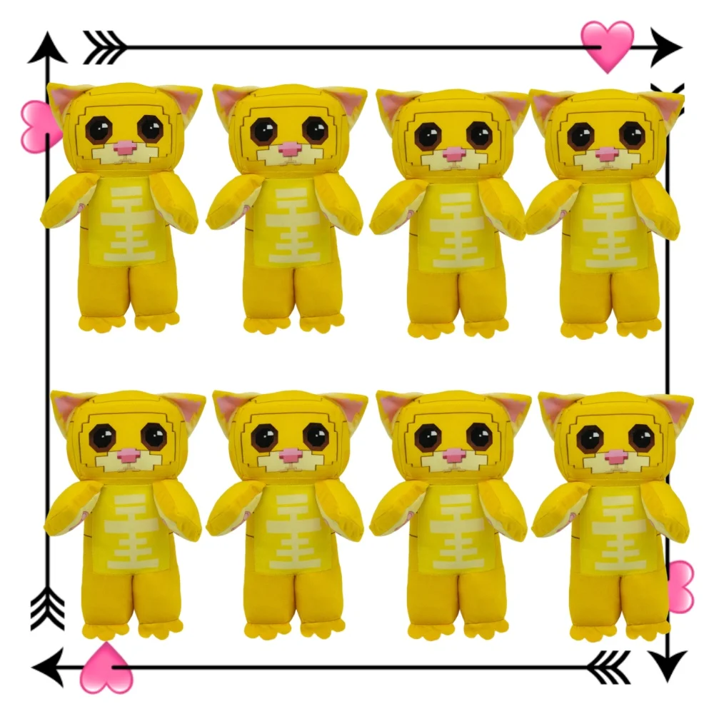 Yellow Cat Plush Steal A Brainrot Soft Stuffed Cuddly Doll Game Peripheral Toy Gift for Kids Fans Home Decor
Yellow Cat Plush Steal A Brainrot Soft Stuffed Cuddly Doll Game Peripheral Toy Gift for Kids Fans Home Decor