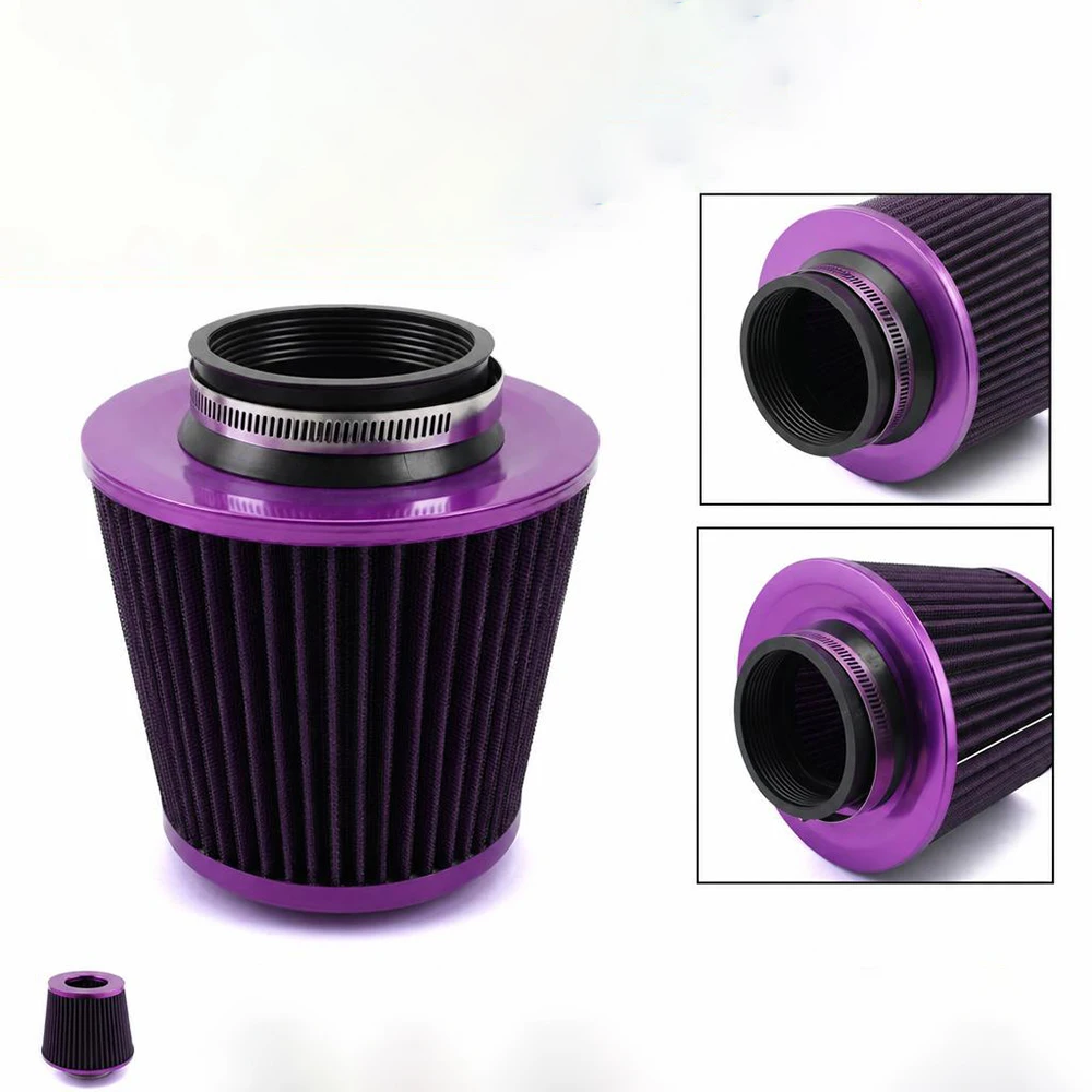 Replacement Air Filter 3 Inch 76MM Universal, High Flow Mesh Cone Intake Kit for Car, Vent Filter Engine Protector Auto Accessories
Replacement Air Filter 3 Inch 76MM Universal, High Flow Mesh Cone Intake Kit for Car, Vent Filter Engine Protector Auto Accessories