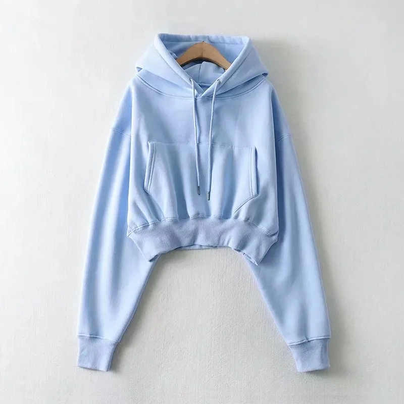 MRMT 2024 Brand New Women's Hooded Plus Fleece Sweater Trendy Loose Waist Short Pullover Hoodie Tops For Female
MRMT 2024 Brand New Women's Hooded Plus Fleece Sweater Trendy Loose Waist Short Pullover Hoodie Tops For Female