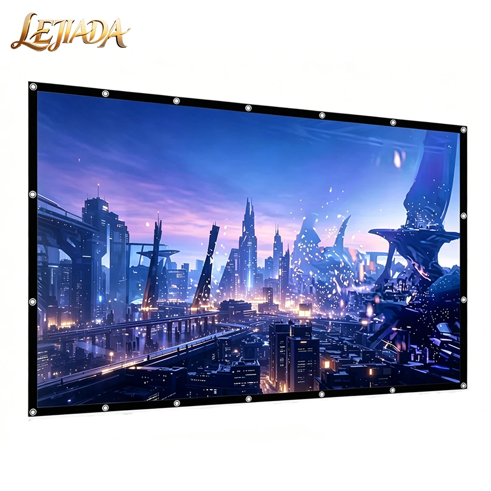 LEJIADA New 60-133 Inch Anti-Light 4k HD Portable Projection Screen Lightweight Perforated Ultra High Definition Display Screen
LEJIADA New 60-133 Inch Anti-Light 4k HD Portable Projection Screen Lightweight Perforated Ultra High Definition Display Screen