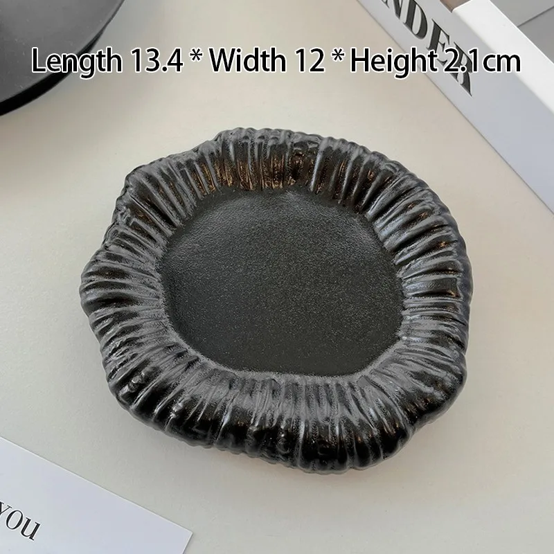 Creative Irregular Ceramic Jewelry Storage Tray Rings Earrings Desktop Display Women Earrings Display Desktop Accessories
Creative Irregular Ceramic Jewelry Storage Tray Rings Earrings Desktop Display Women Earrings Display Desktop Accessories