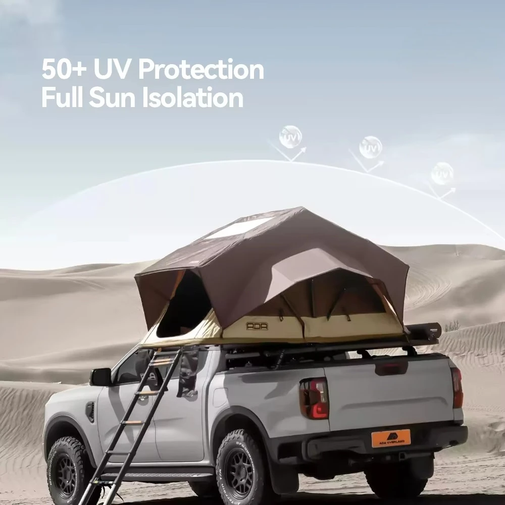 Soft Shell Roof Top Tent For SUV Truck 4x4 Off Road Waterproof Camping Auto Fold Hard Shell Rooftop Tent Car Outdoor Accessories
Soft Shell Roof Top Tent For SUV Truck 4x4 Off Road Waterproof Camping Auto Fold Hard Shell Rooftop Tent Car Outdoor Accessories