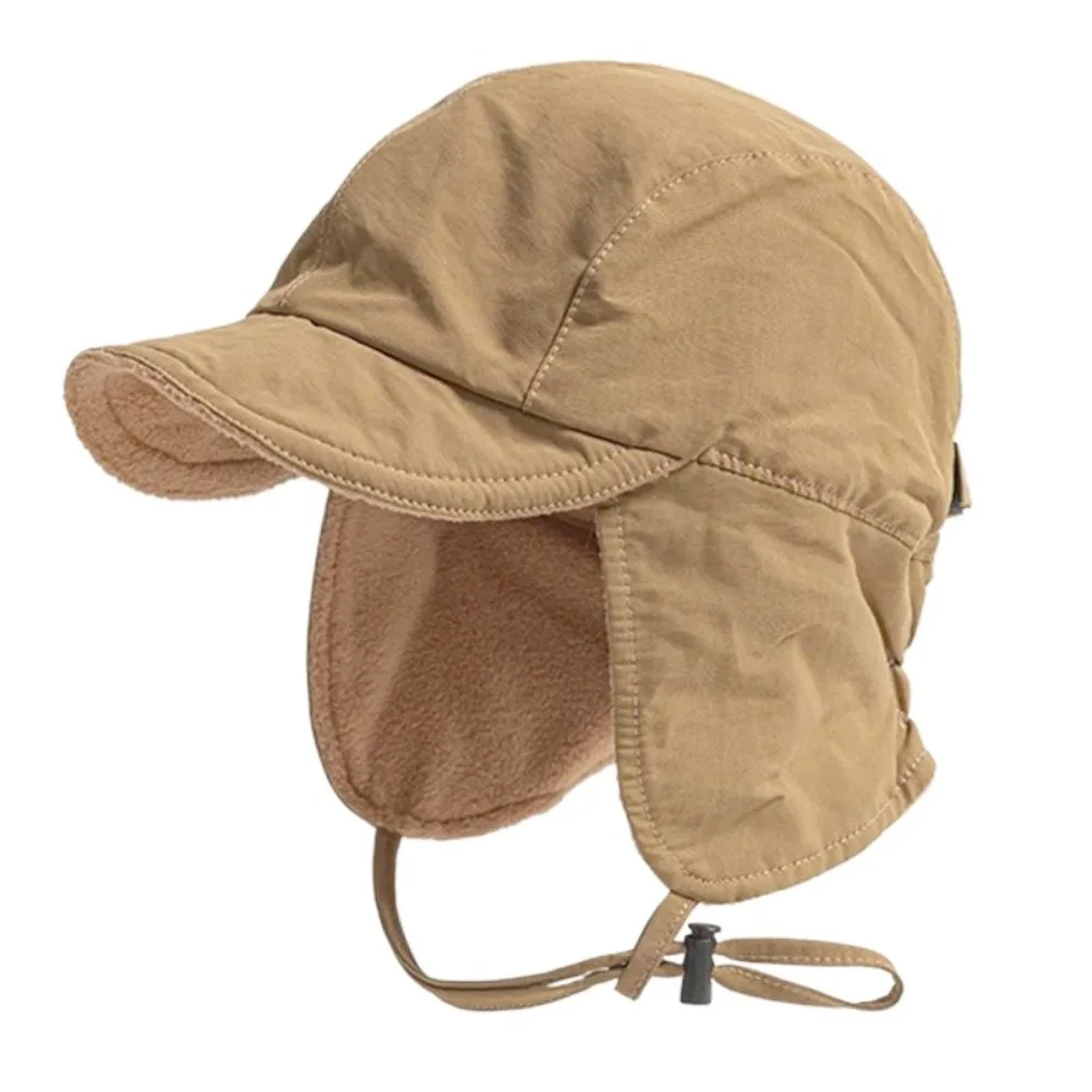 Japanese Retro Bomber Hat Windproof Solid Color Winter Cap Ear Protection Velvet Pilot Hat Outdoor
Japanese Retro Bomber Hat Windproof Solid Color Winter Cap Ear Protection Velvet Pilot Hat Outdoor