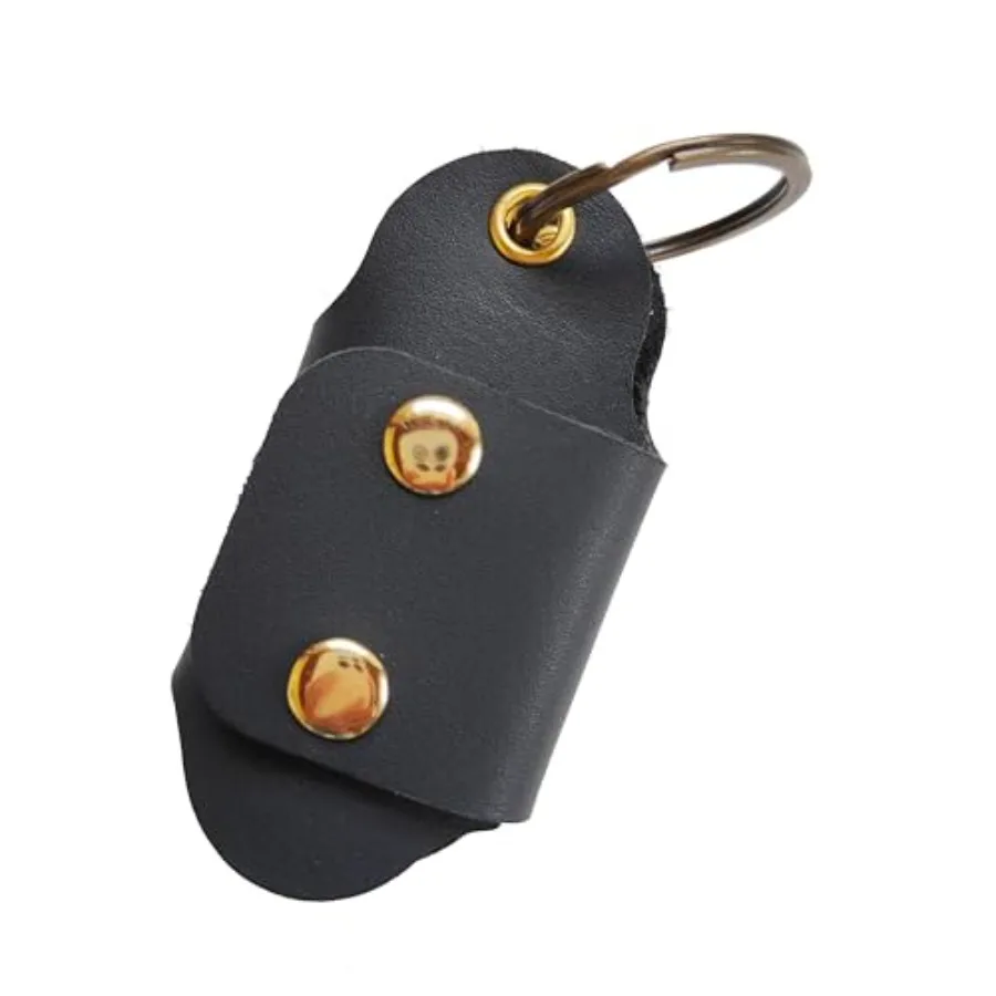 Men's Leather Key Holder - Minimalist Key Organizer and Handmade Leather Keychain, Compact Design to Keep Keys from Jingling
Men's Leather Key Holder - Minimalist Key Organizer and Handmade Leather Keychain, Compact Design to Keep Keys from Jingling