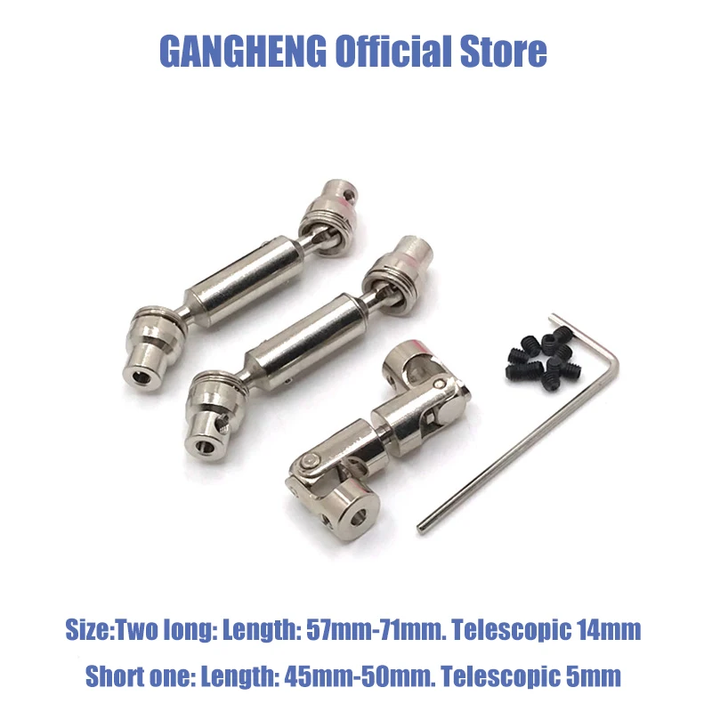 WPL wpl 1/16 six-drive B16 B36 remote control car parts drive shaft metal upgrade modification car accessories
WPL wpl 1/16 six-drive B16 B36 remote control car parts drive shaft metal upgrade modification car accessories
