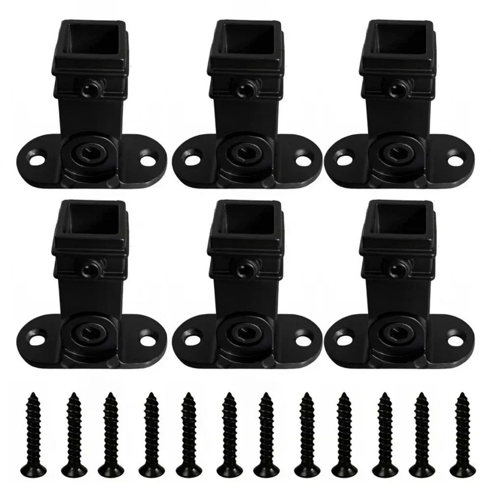 6pcs Railings Aluminum Alloy Post Assembly Kit Adjustable Height And Angle Connectors For Indoor Railings Hollow Metal Balusters
6pcs Railings Aluminum Alloy Post Assembly Kit Adjustable Height And Angle Connectors For Indoor Railings Hollow Metal Balusters