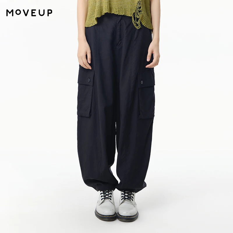 MOVEUP Casual Straight Pants 2026 Summer New Office Lady Elastic Waist Accordion Bag Pants Loose Trousers For Women 125220126
MOVEUP Casual Straight Pants 2026 Summer New Office Lady Elastic Waist Accordion Bag Pants Loose Trousers For Women 125220126