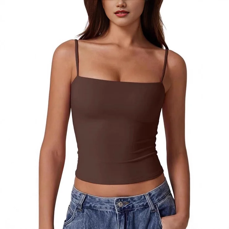 Fashion Simple Solid Color Sleeveless Slim Tank Crop Top For Women Casual Yoga Pink Body Vest Tops Одежда Женская Tops De Mujer
Fashion Simple Solid Color Sleeveless Slim Tank Crop Top For Women Casual Yoga Pink Body Vest Tops Одежда Женская Tops De Mujer