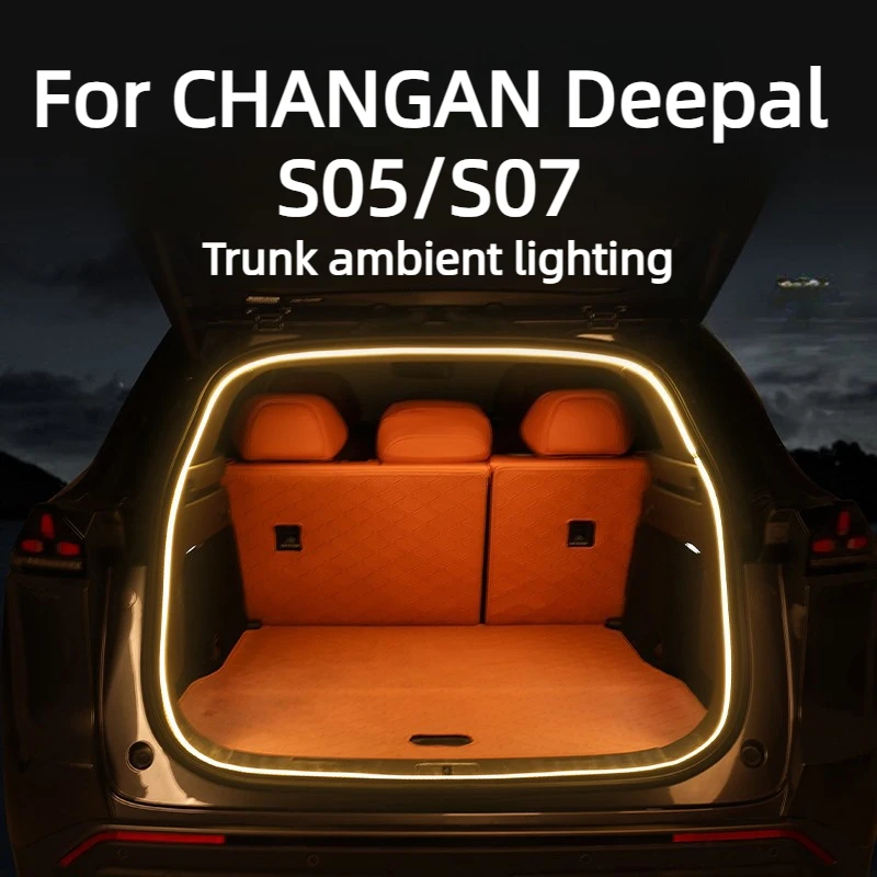 For CHANGAN Deepal S05/S07 Accessories Trunk Streamer Light 2026/2025,Portable Design Durable Plug Play Installation 2022-2024
For CHANGAN Deepal S05/S07 Accessories Trunk Streamer Light 2026/2025,Portable Design Durable Plug Play Installation 2022-2024