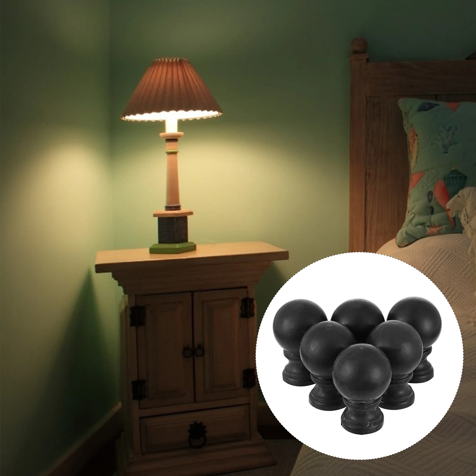 10 Pcs Knob Table Table Lamp Finial Ball Finial Ball Lighting Accessories Abs Material Diy Modern Lamp Parts Hardware
10 Pcs Knob Table Table Lamp Finial Ball Finial Ball Lighting Accessories Abs Material Diy Modern Lamp Parts Hardware