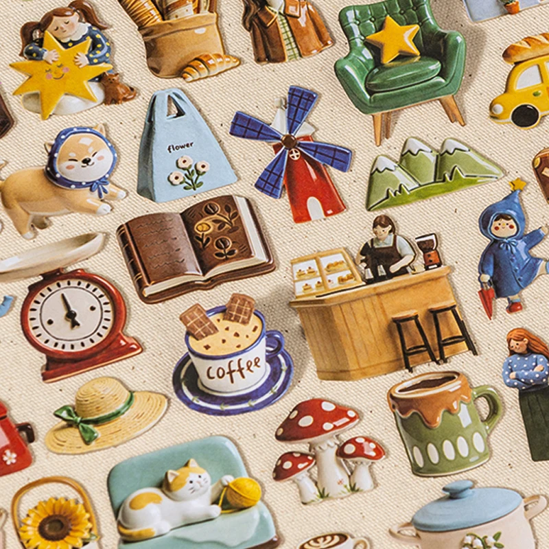 Набор наклеек в керамическом стиле, атмосферный декор, универсальный материал для скрапбукинга и коллажей, незаменимый для любителей рукоделия
Набор наклеек в керамическом стиле, атмосферный декор, универсальный материал для скрапбукинга и коллажей, незаменимый для любителей рукоделия