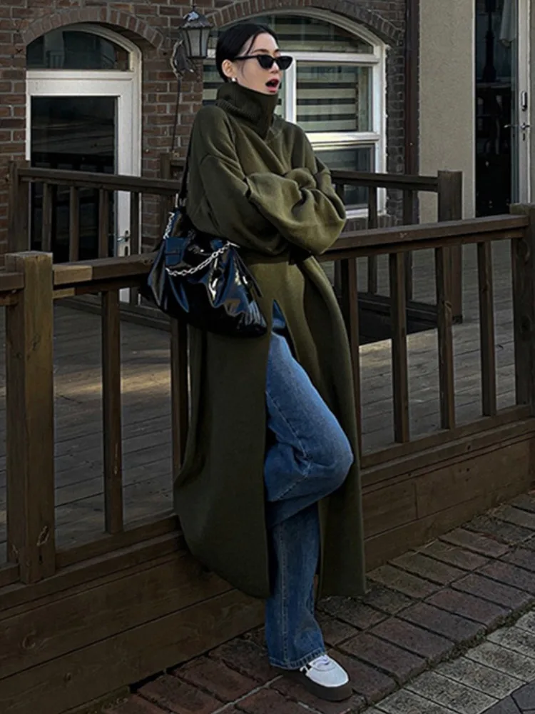 High Ne Knitted Dr Women's Loose Long Skirt Faionable Split Design Winter New Sle Vintage Personali Inner Wear Kor...
High Ne Knitted Dr Women's Loose Long Skirt Faionable Split Design Winter New Sle Vintage Personali Inner Wear Kor...