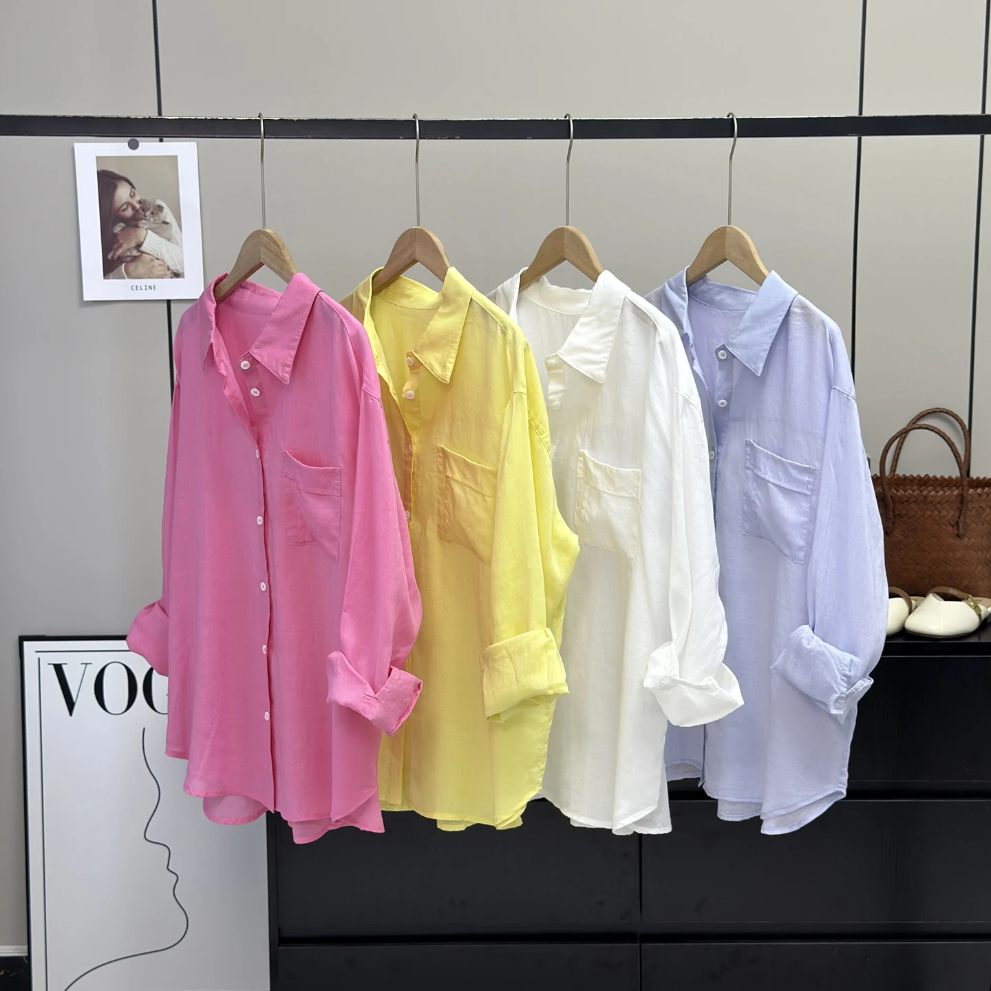 Легкая дышащая рубашка из хлопка и льна с защитой от солнца, свободного кроя, окрашенная растительными красителями, в повседневном стиле, с длинным рукавом, с воротником, для бизнеса
Легкая дышащая рубашка из хлопка и льна с защитой от солнца, свободного кроя, окрашенная растительными красителями, в повседневном стиле, с длинным рукавом, с воротником, для бизнеса