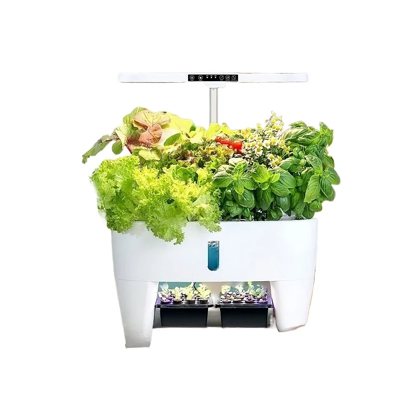 Smart Home Indoor Soilless Cultivation Hydroponics Hydroponics Equipment Vegetables Flowers Herbs Dwarf Tomatoes Pepper Planter
Smart Home Indoor Soilless Cultivation Hydroponics Hydroponics Equipment Vegetables Flowers Herbs Dwarf Tomatoes Pepper Planter