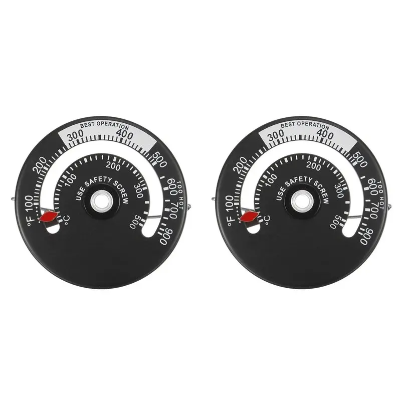 2X прочный магнитный термометр для дровяной печи, пожарная печь - монитор температуры дымохода
2X прочный магнитный термометр для дровяной печи, пожарная печь - монитор температуры дымохода